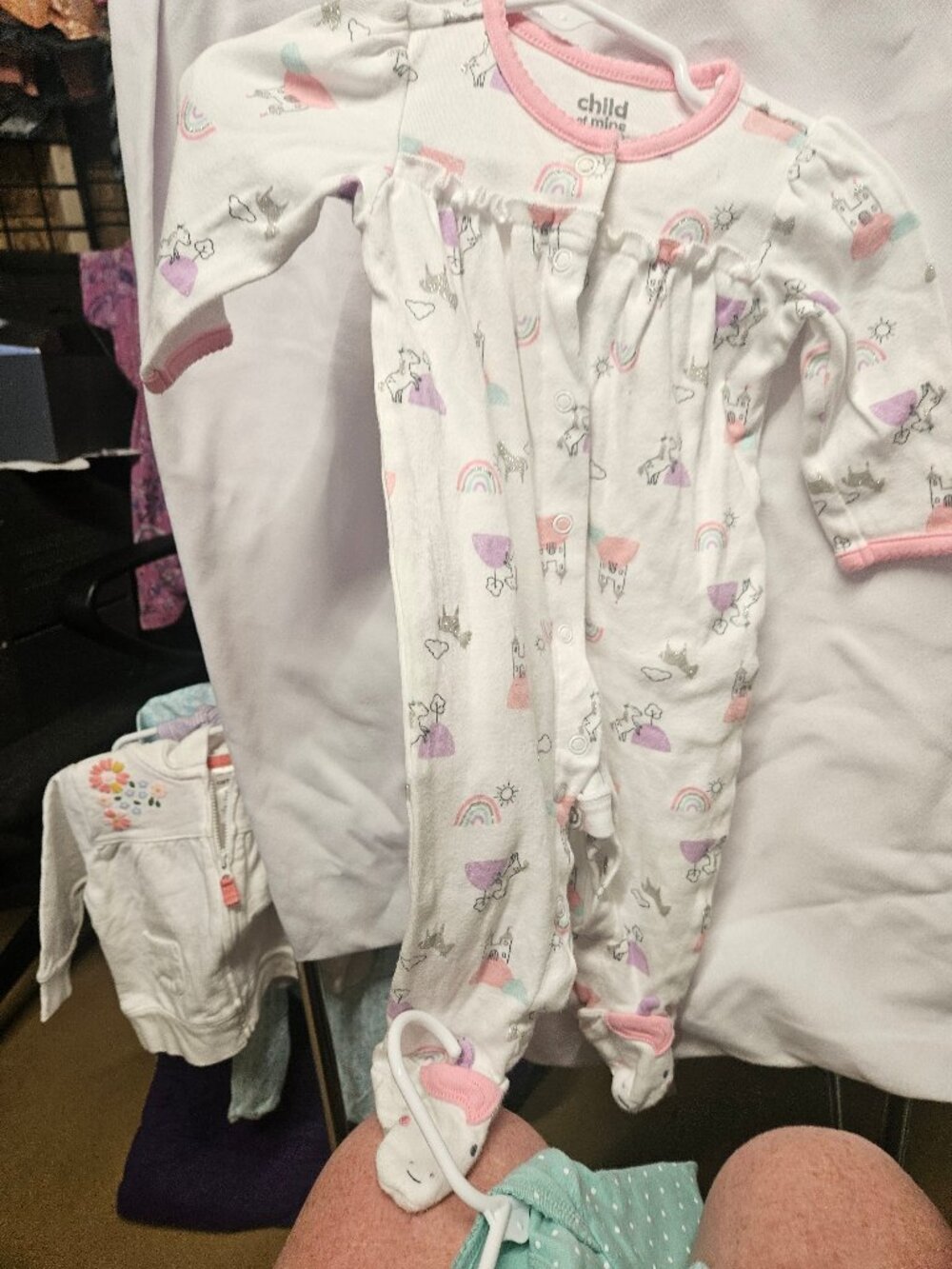 Child of Mine by Carter's Baby Sleeper 3-6M Unicorn Print